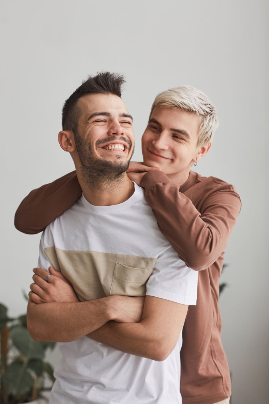 A man after undergoing individual autism therapy for adults.