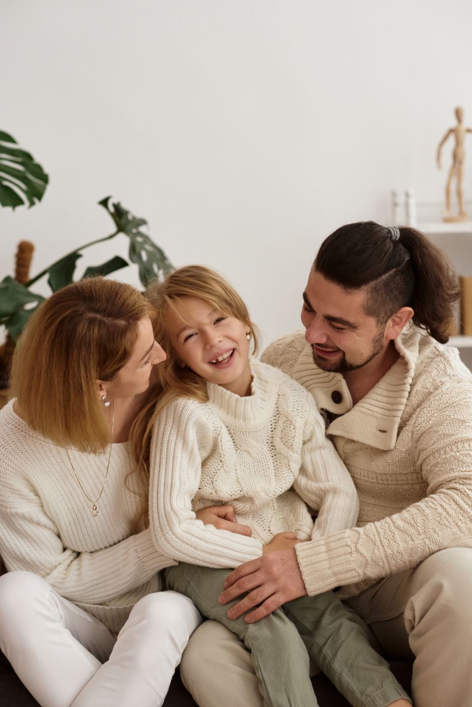 Mother and daughter in consultation with doctor